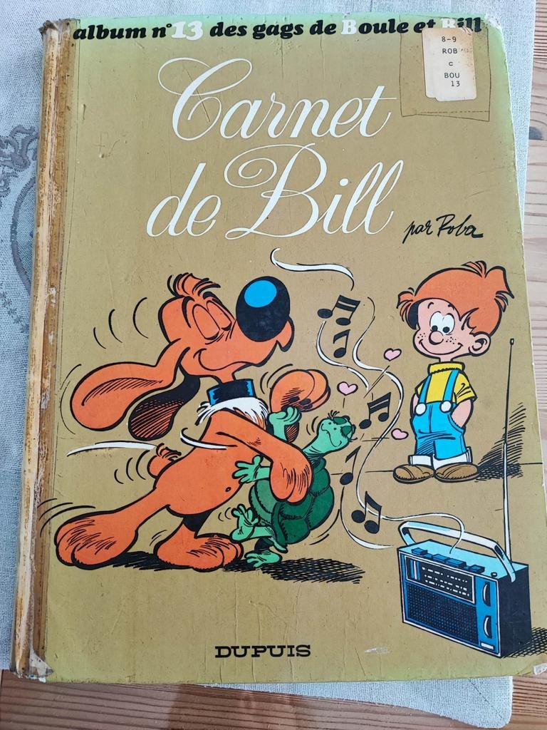 Carnet de projet de loi 1976, Enlèvement ou Envoi, Une BD, Comme neuf, Dupuis