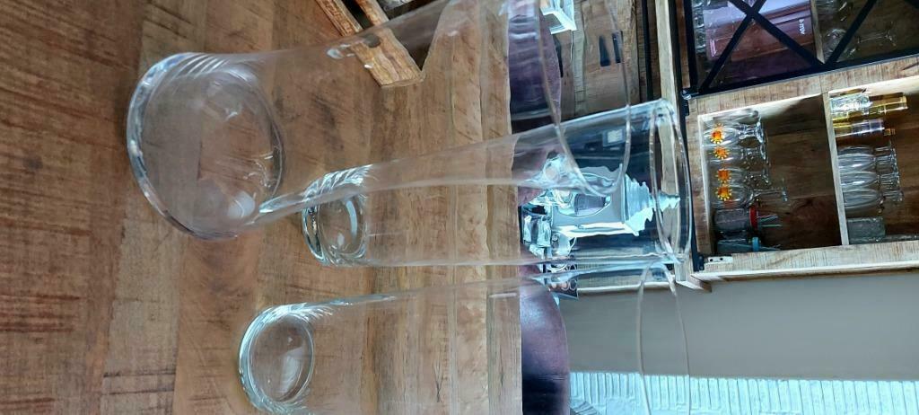 3 decoratie vazen, Enlèvement ou Envoi, Comme neuf, Verre