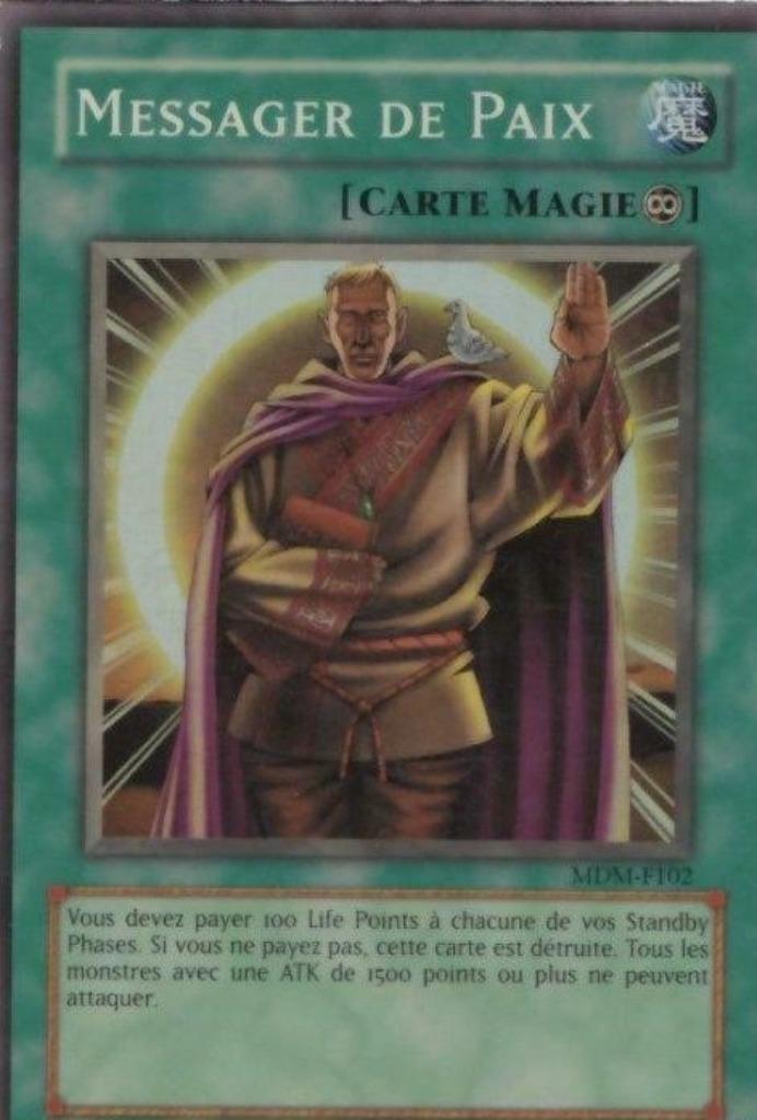 Yu Gi Oh Messager de Paix (MDM-F102), Enlèvement ou Envoi, Utilisé