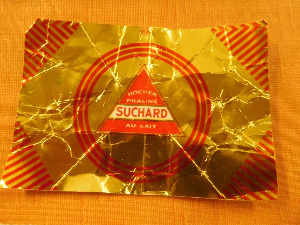 1 emballage rocher Suchard, Enlèvement ou Envoi, Utilisé, Emballage