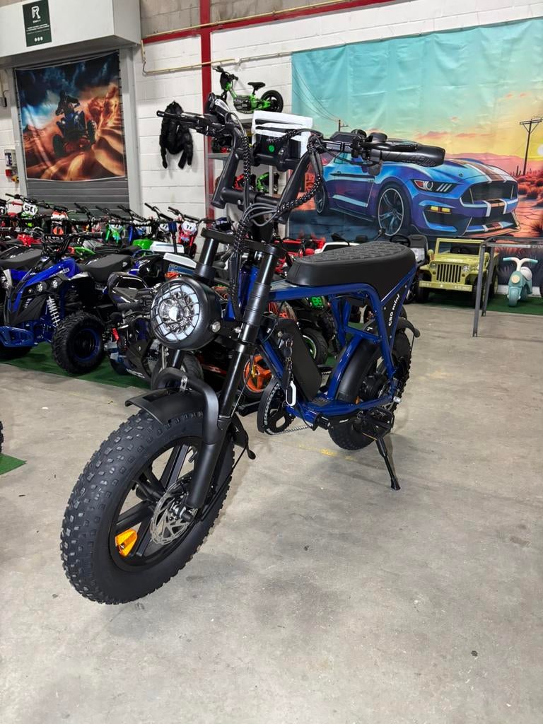Nieuw Ouxi Elektrische Fiets Fatbike C80 Mini Blauw ! 2025, Nieuw
