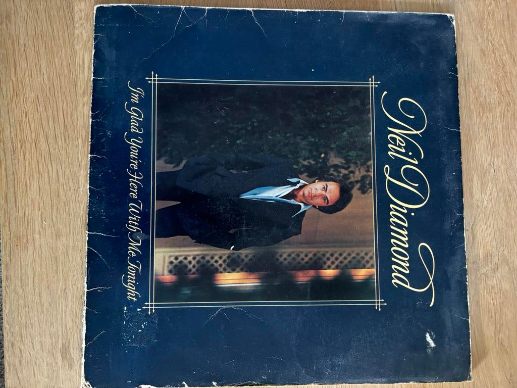 Neil Diamond vinyl Ik ben blij dat je er bent, Cd's en Dvd's, Ophalen of Verzenden, Gebruikt, 12 inch, Dance Populair
