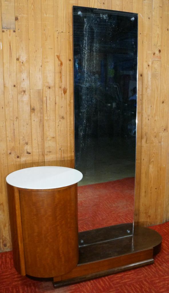 Art Deco kaptafel toilettafel make-up tafel sidetable spiege, Ophalen, Gebruikt, 100 tot 150 cm, Art Deco, Jugendstil, Antiek, Design, Art Nouveau, Moderne stijl