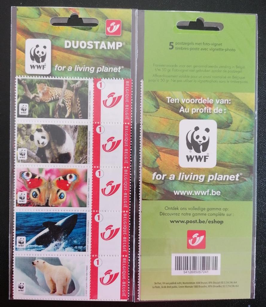2008 - 5 x 1.63 € en 2026 - WWF - - OURS, Enlèvement ou Envoi, Non oblitéré