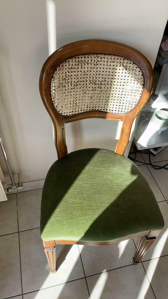 Antieke stoel met zachte zitting, Ophalen, Overige kleuren, Zo goed als nieuw, Hout