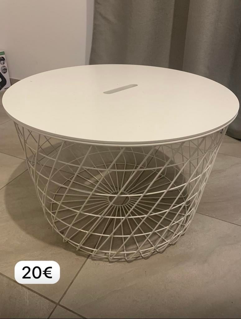 Table de, Ophalen, Zo goed als nieuw, Rond, Overige materialen