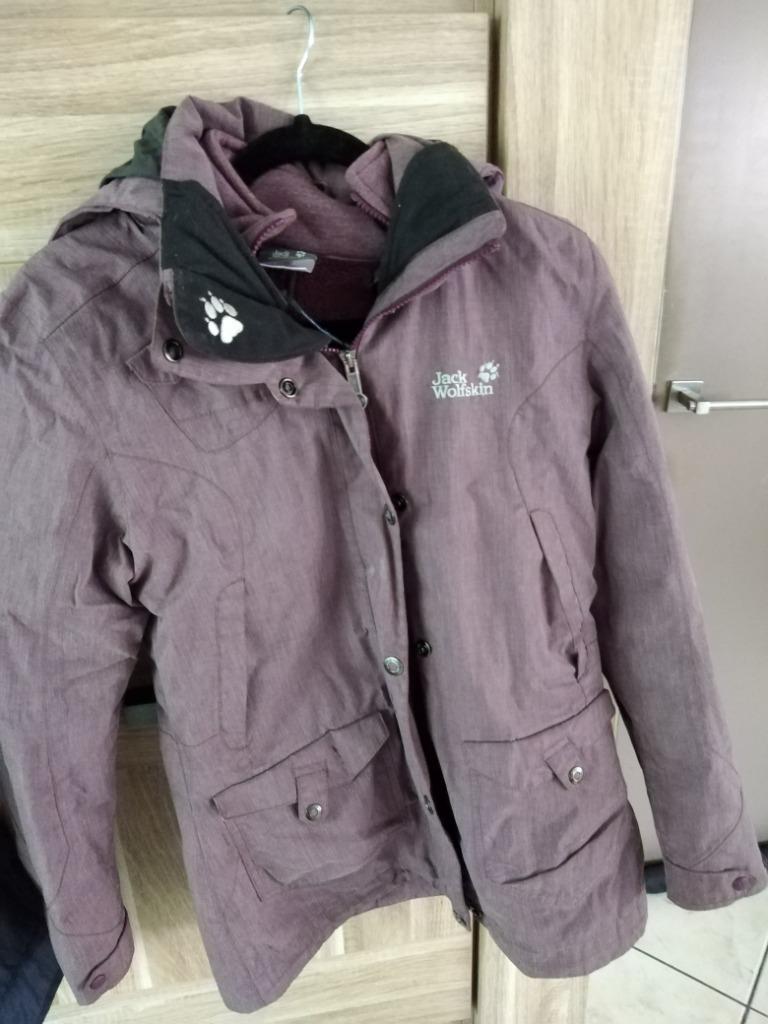 winterjas  jack wolfskin maat S (zak ikea), Ophalen of Verzenden, Zo goed als nieuw, Maat 36 (S)