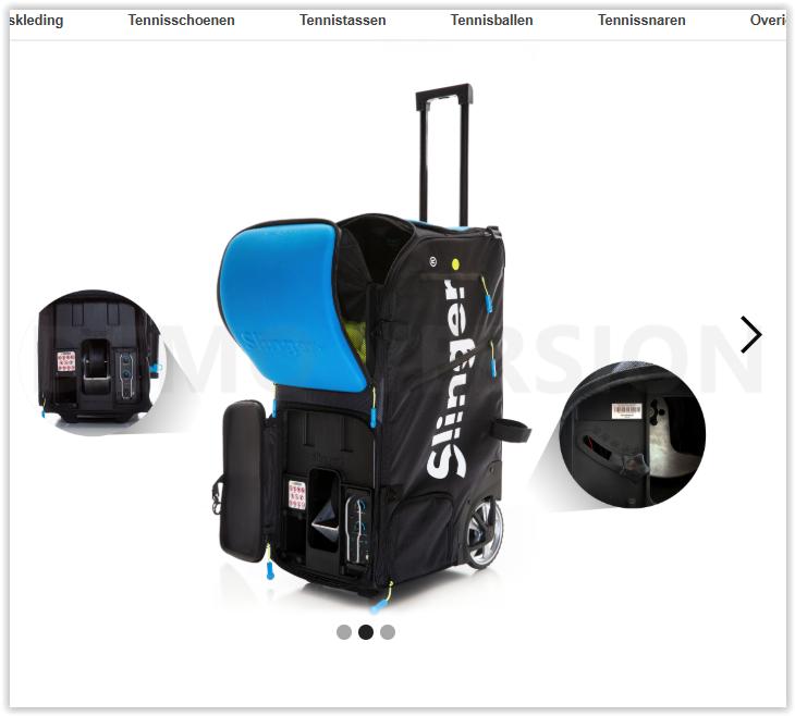 tennisbal machine, Ophalen, Zo goed als nieuw, Overige typen, Overige merken