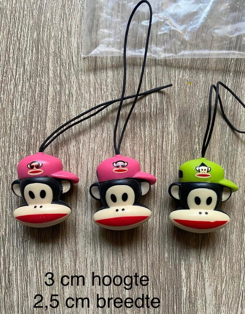 Porte-clés/breloques téléphone Paul Frank : Julius le singe, Collections, Enlèvement ou Envoi, Comme neuf