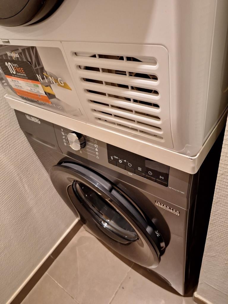À vendre Support de sèche-linge sur machine à laver, Electroménager, Enlèvement, Comme neuf