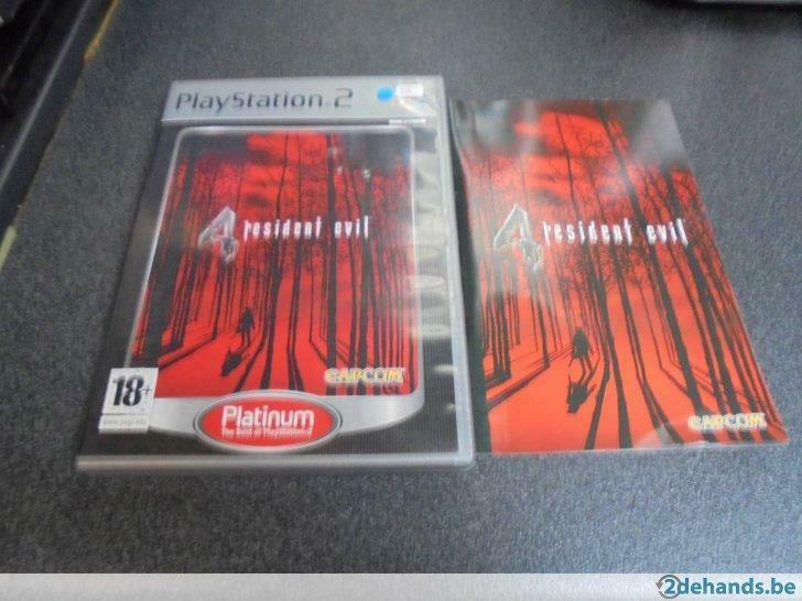 Playstation 2 Resident Evil 4 (orig-compleet), Consoles de jeu & Jeux vidéo, Jeux | Sony PlayStation 2, Enlèvement ou Envoi, Utilisé