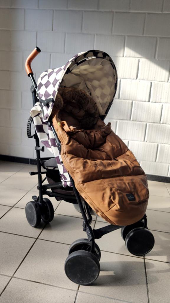 Poussette canne Elodie Details Stockholm + accessoires, Enlèvement ou Envoi, Comme neuf, Autres marques, Couverture pieds