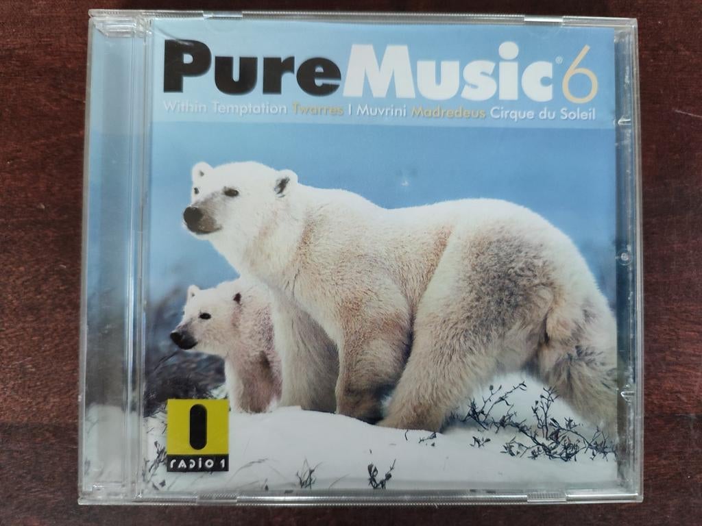 CD : PURE MUSIC 6  (RADIO 1), Ophalen of Verzenden, Zo goed als nieuw
