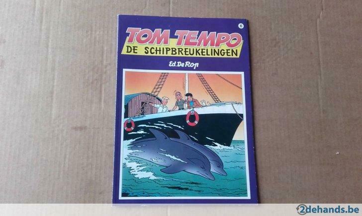 Tom Tempo.6.De schipbreukelingen, Ophalen of Verzenden, Gelezen