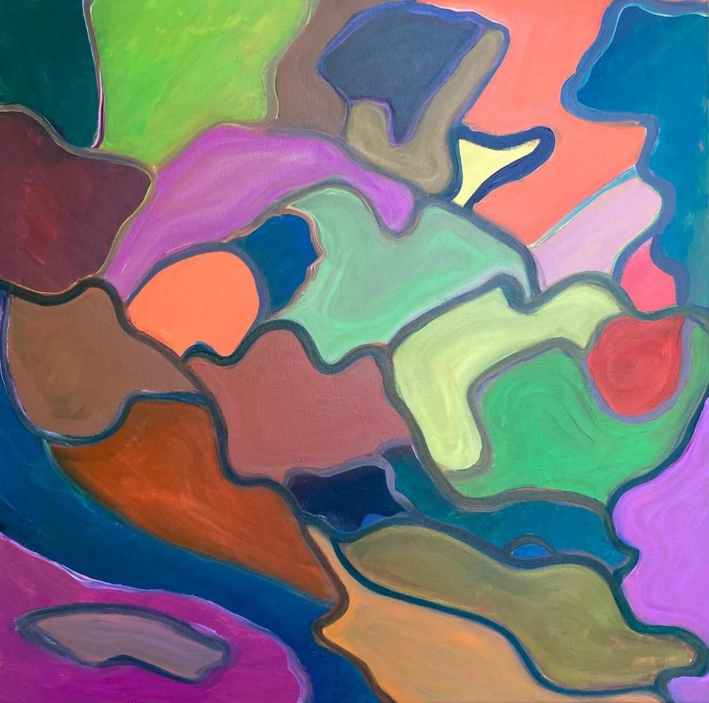 Peinture sur toile cadre tableau schilderij, Enlèvement ou Envoi