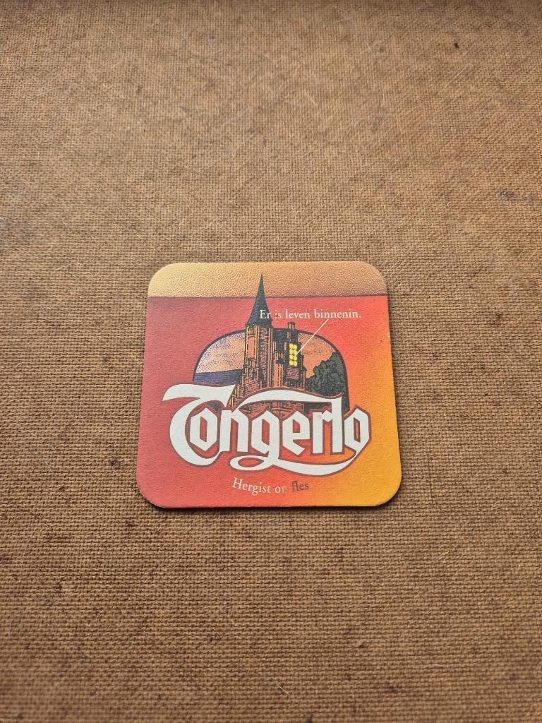 Sous bock Tongerlo (modèle 3), Ophalen of Verzenden, Gebruikt, Viltje(s), Overige merken
