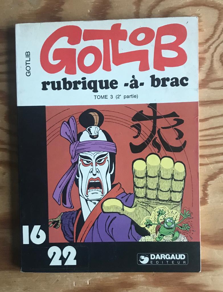RUBRIQUE-A-BRAC     Gotlib.   TBE+, Boeken, Stripverhalen, Ophalen of Verzenden