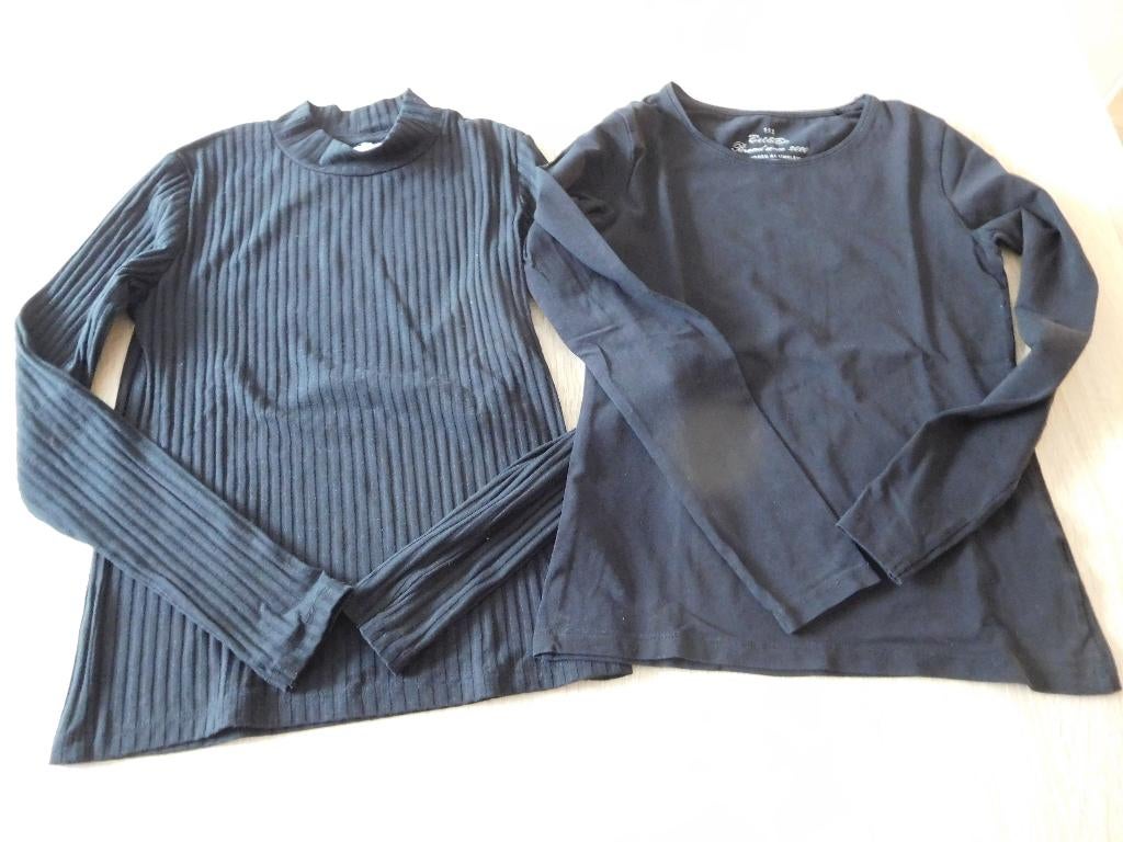 Set van 2 Bel & Bo T-shirts met lange mouwen maat 152, Ophalen, Meisje, Zo goed als nieuw, Shirt of Longsleeve