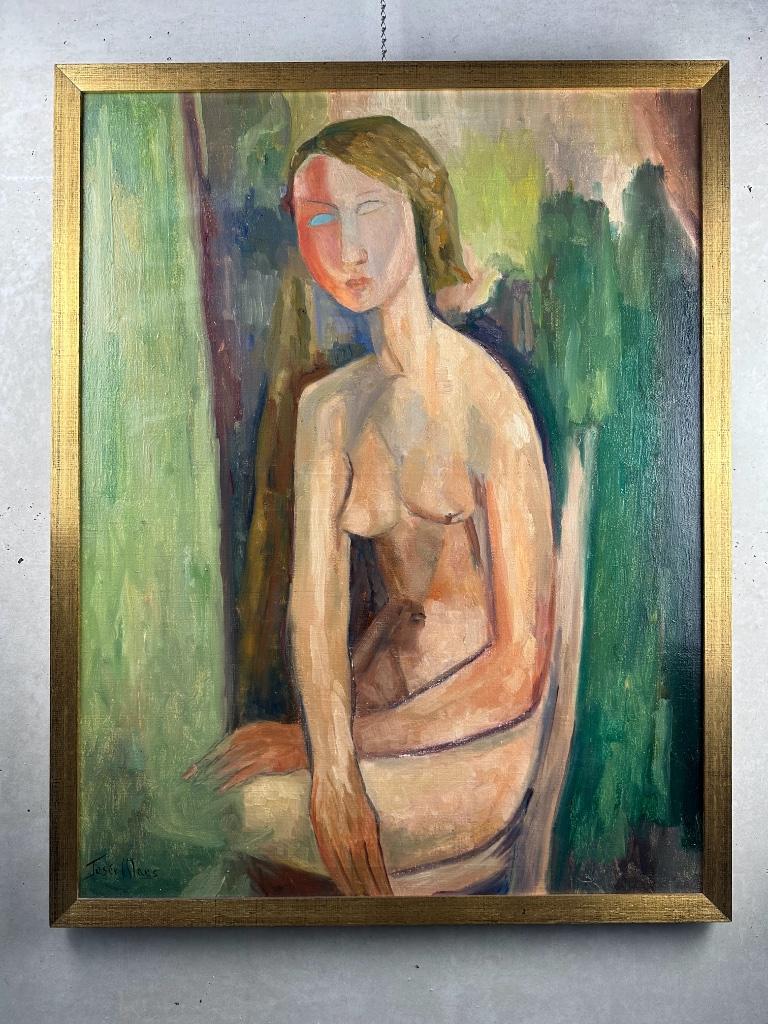Femme nue — J. Maes, Enlèvement