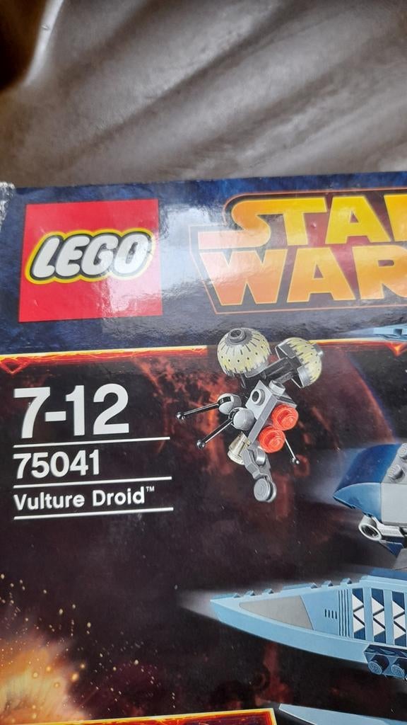 Lego , Star Wars, Vulture Droid, nr.75041, perfecte staat, Ophalen of Verzenden, Zo goed als nieuw, Complete set, Lego