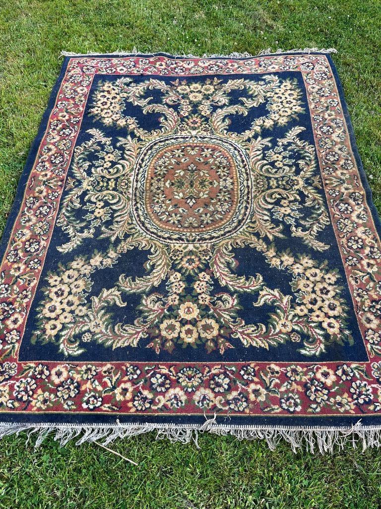 oosters tapijt, Maison & Meubles, Ameublement | Tapis & Moquettes, Utilisé, 150 à 200 cm, 200 cm ou plus, Rectangulaire, Bleu