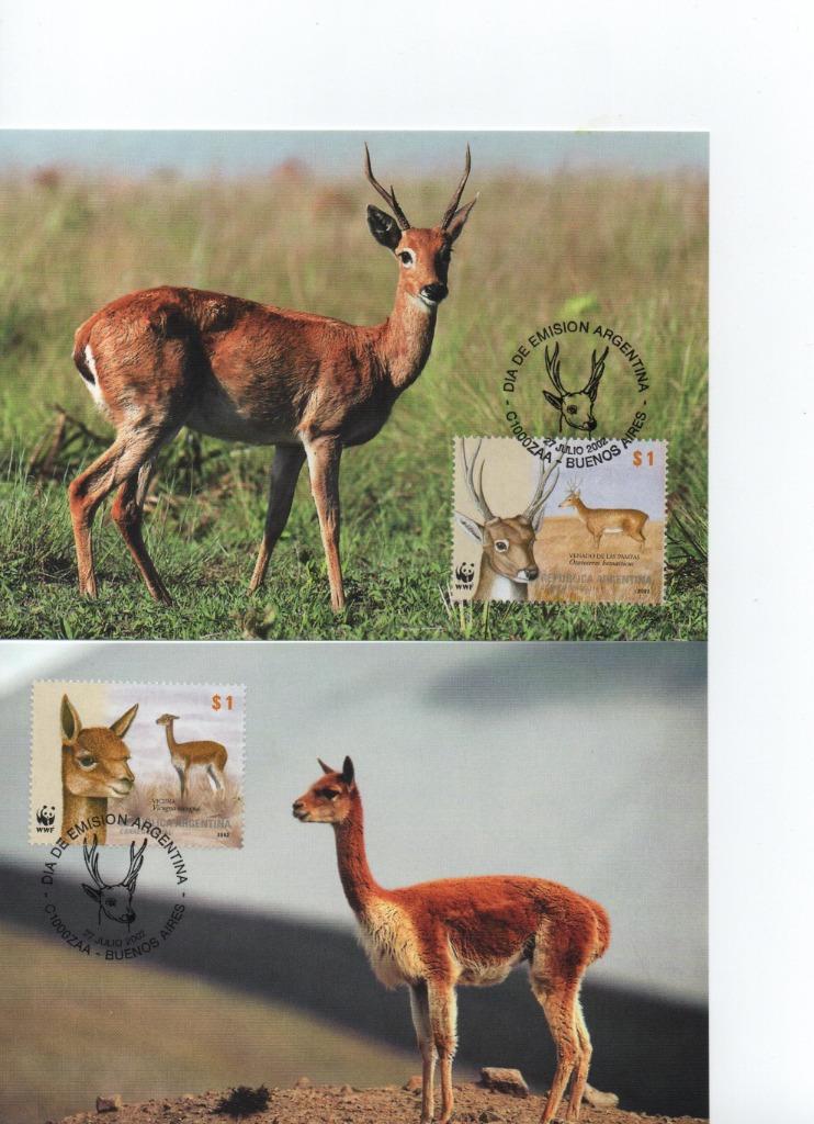 WWF Amerikaanse dieren, Postzegels en Munten, Ophalen of Verzenden, Gestempeld, Midden-Amerika