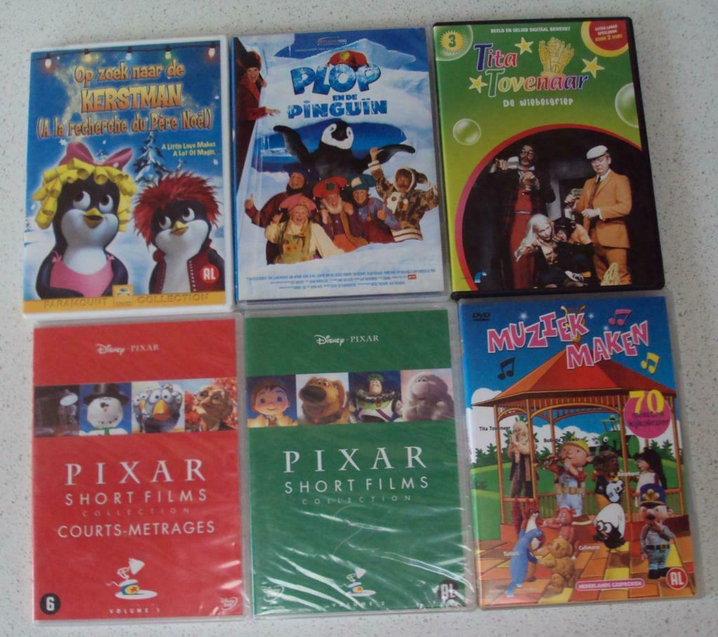 6 Kinder DVD's in prima staat ! deel 5, Vanaf 6 jaar, Ophalen of Verzenden