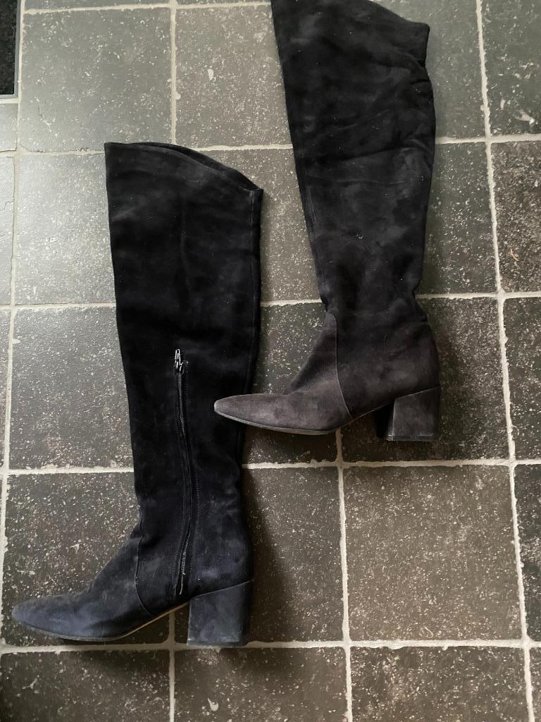 Cuissardes en jean noires SCAPA - 39, Vêtements | Femmes, Chaussures, Scapa, Enlèvement ou Envoi, Comme neuf, Bottes hautes