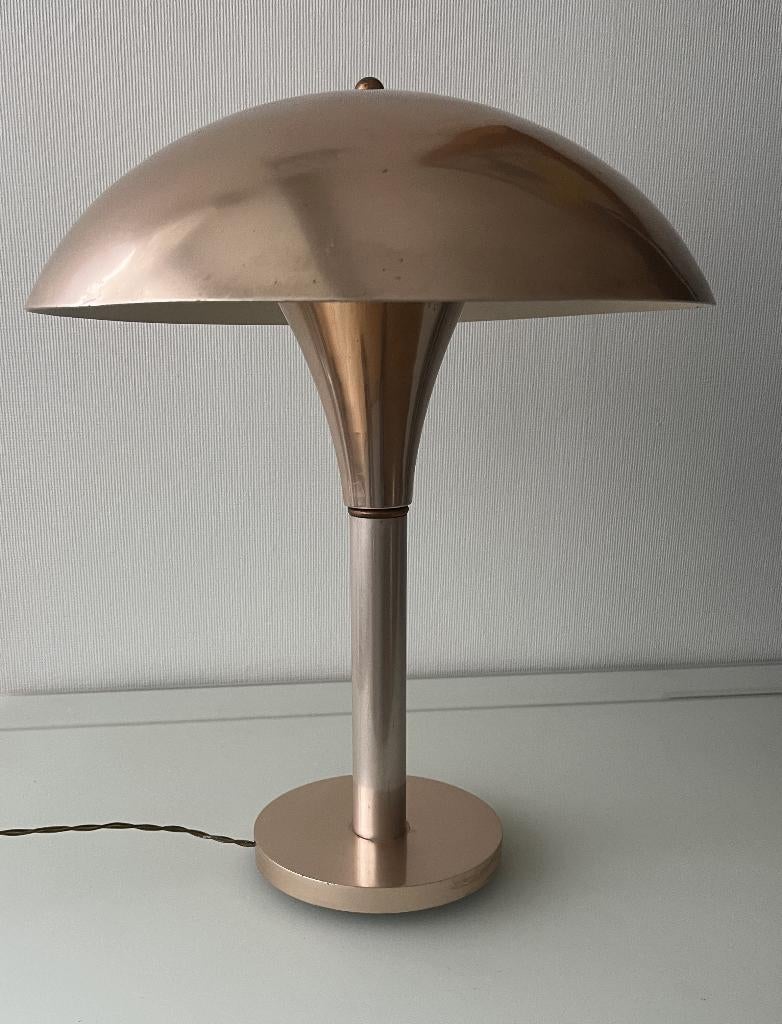 Rare lampe design vintage Bauhaus, Maison & Meubles, Lampes | Lampes de table, Utilisé, Moins de 50 cm, Métal, Enlèvement ou Envoi