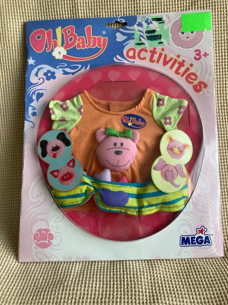 Oh! baby activities Poppenkleed babypop jurk Mega Nieuw, Ophalen of Verzenden, Nieuw, Babypop