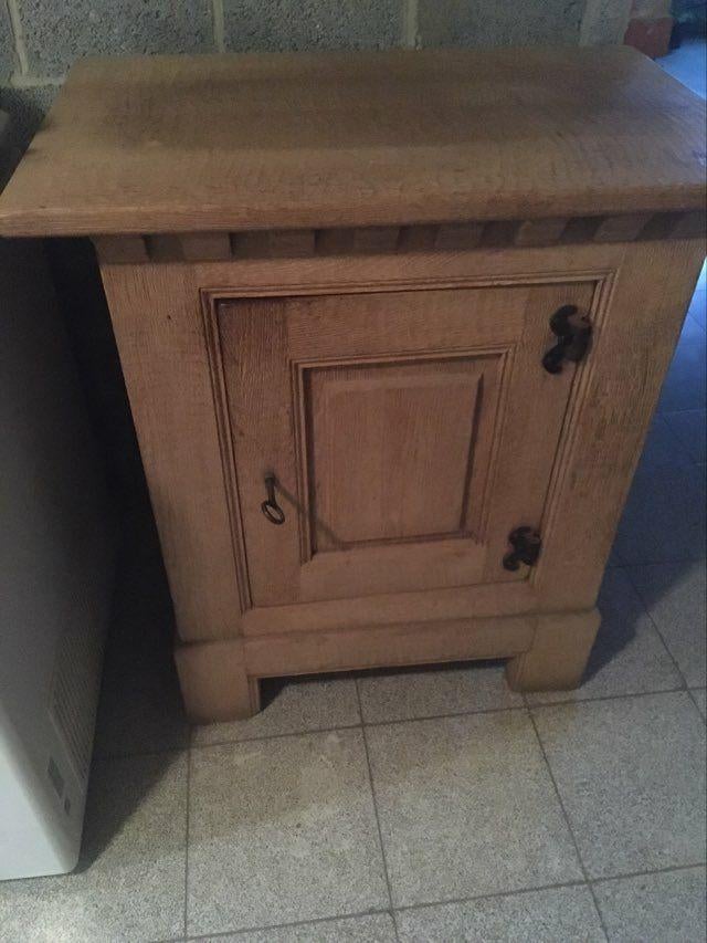 Kastje massief eiken hout, Antiek en Kunst, Ophalen