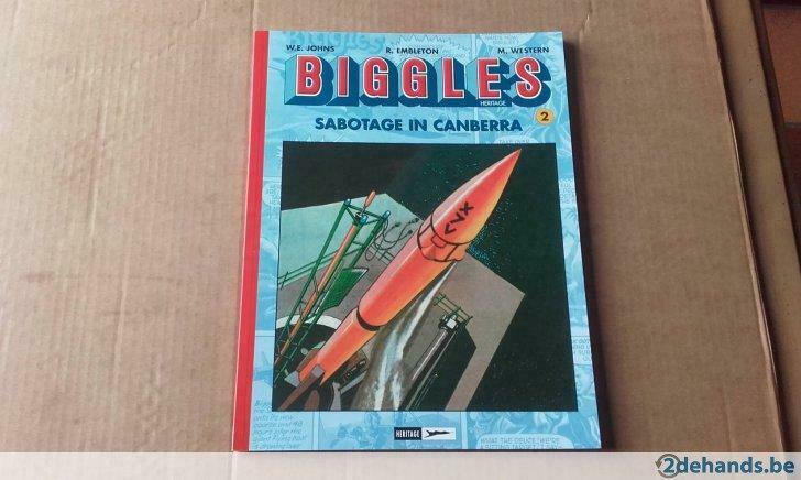 Biggles.2.Sabotage in Canberra, Ophalen of Verzenden, Gelezen