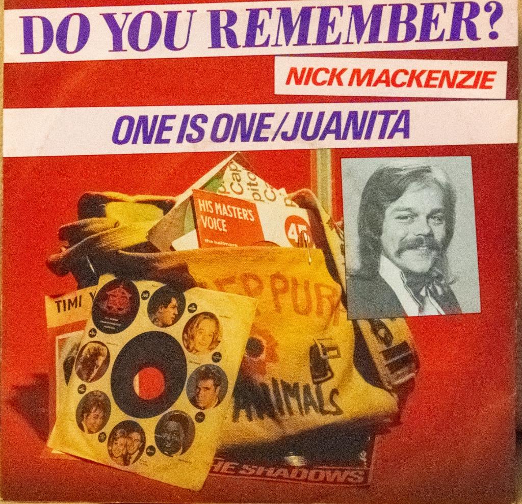 vinyl single Nick Mackenzie - One is one/Juanita, Cd's en Dvd's, Vinyl Singles, Zo goed als nieuw, Pop, Ophalen of Verzenden