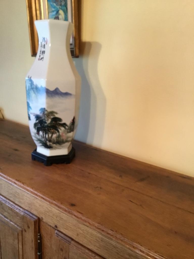 vases chinois, Enlèvement