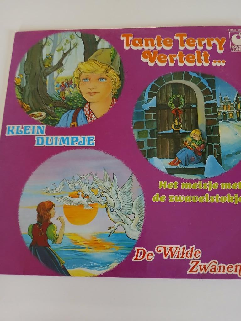 Lp tante terry vertelt, Cd's en Dvd's, Vinyl | Kinderen en Jeugd, Ophalen of Verzenden, Zo goed als nieuw, Verhaal of Sprookje