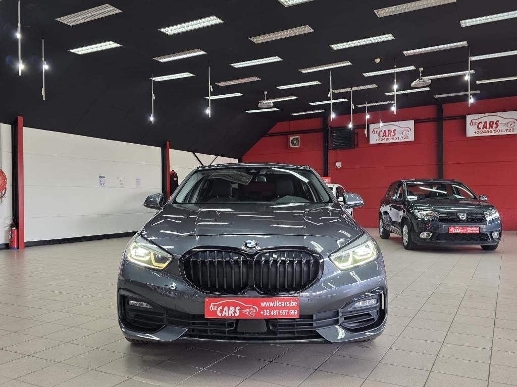 **BMW-118**BENZINE*AUTOMAAT**NAVIGATIE**GEKEURD**, Auto's, 1 Reeks, 4 cilinders, Leder en Stof, Bedrijf
