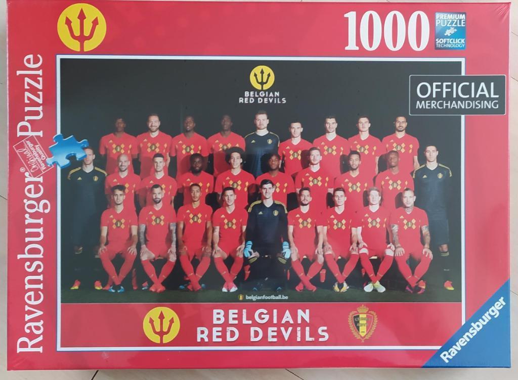 puzzel Rode Duivels / voetbal, Enlèvement ou Envoi