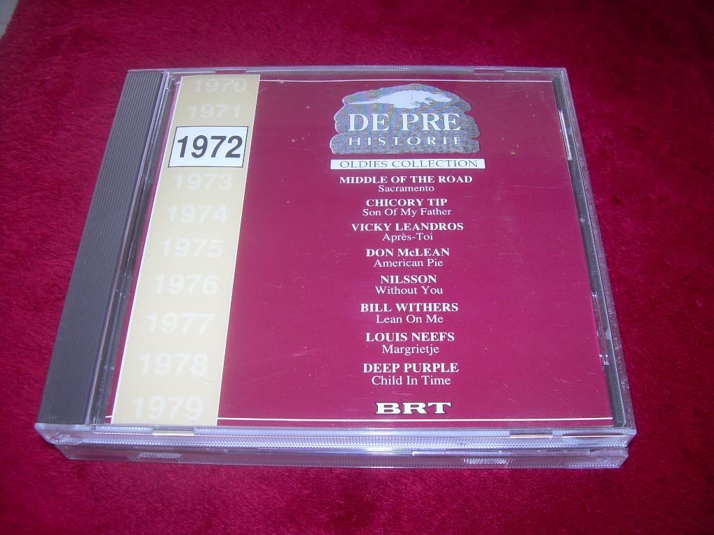 CD - DE PRE HISTORIE - 1972, Cd's en Dvd's, Ophalen of Verzenden, Zo goed als nieuw, Pop