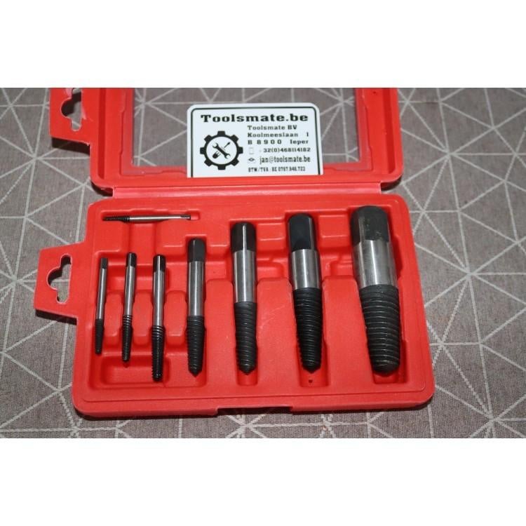 8 delige bout en stud extractor set, Auto diversen, Autogereedschap, Verzenden