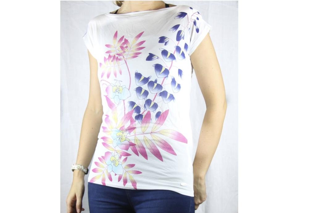 Wit lang tshirt van Velvet Kitten - Maat small, Verzenden, Wit