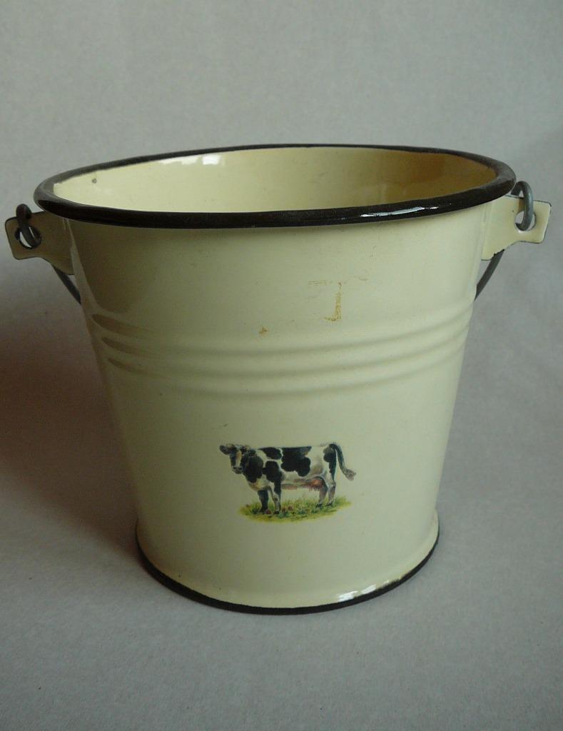 seau en métal : vase , pot de fleur , décoration , cuisine ,, Enlèvement ou Envoi, Comme neuf, Autres matériaux, Casserole, Bidon ou Boîte