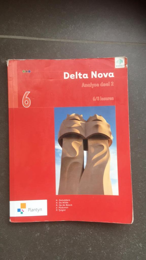delta nova 6 analyse deel 2, Boeken, Schoolboeken, Ophalen of Verzenden