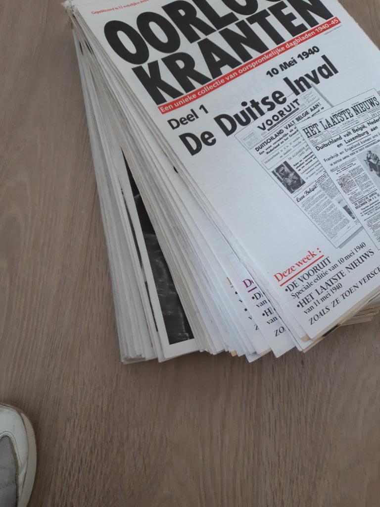 Oorlogskranten - 52 delen - als nieuw - zie info, Boeken, Ophalen, Niet van toepassing, Zo goed als nieuw