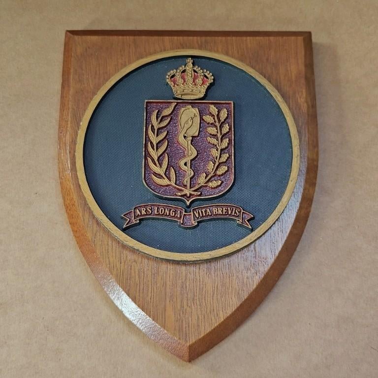 Belgische Koninklijke school voor Medische Dienst, Verzamelen, Ophalen of Verzenden, Landmacht, Embleem of Badge