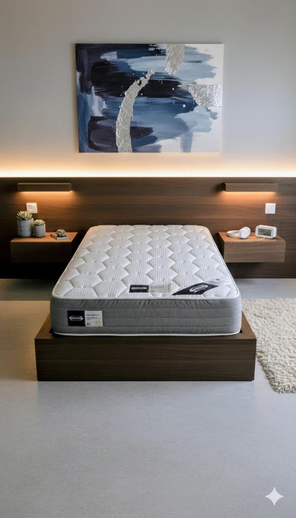 MATELAS SIMMONS – Collection Elivea - Grenadine, 90 cm, Matelas, Enlèvement, 190 cm ou moins