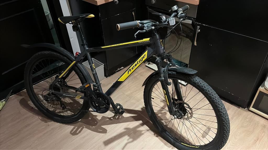 Mountain bike nieuw, Ophalen
