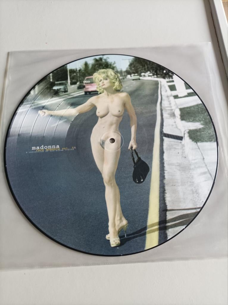Lp vinyl , Madonna erotic picture disc. Nr 5 zeldzaam, Cd's en Dvd's, Vinyl | Pop, Ophalen of Verzenden, Zo goed als nieuw