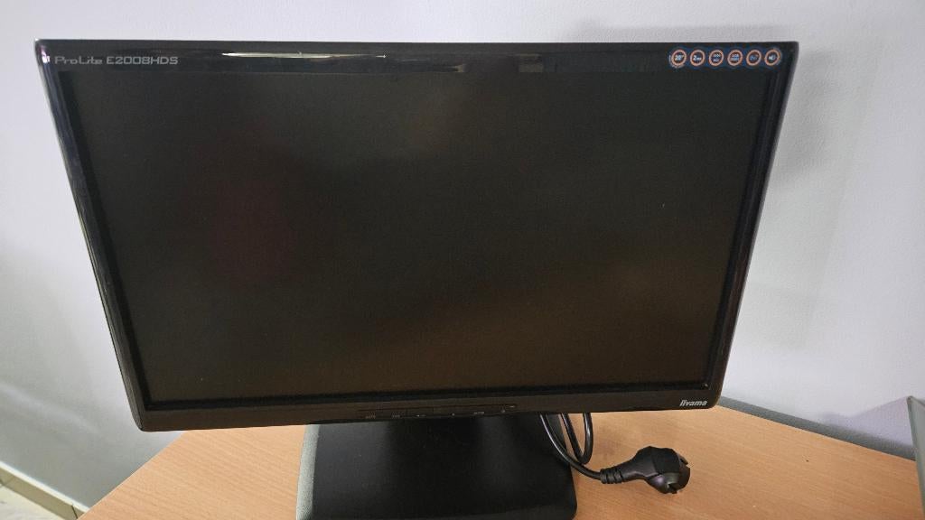 Iiyama Prolite E2008HDS 20" LCD monitor, Gaming, Gebruikt, Iiyama, Ophalen of Verzenden