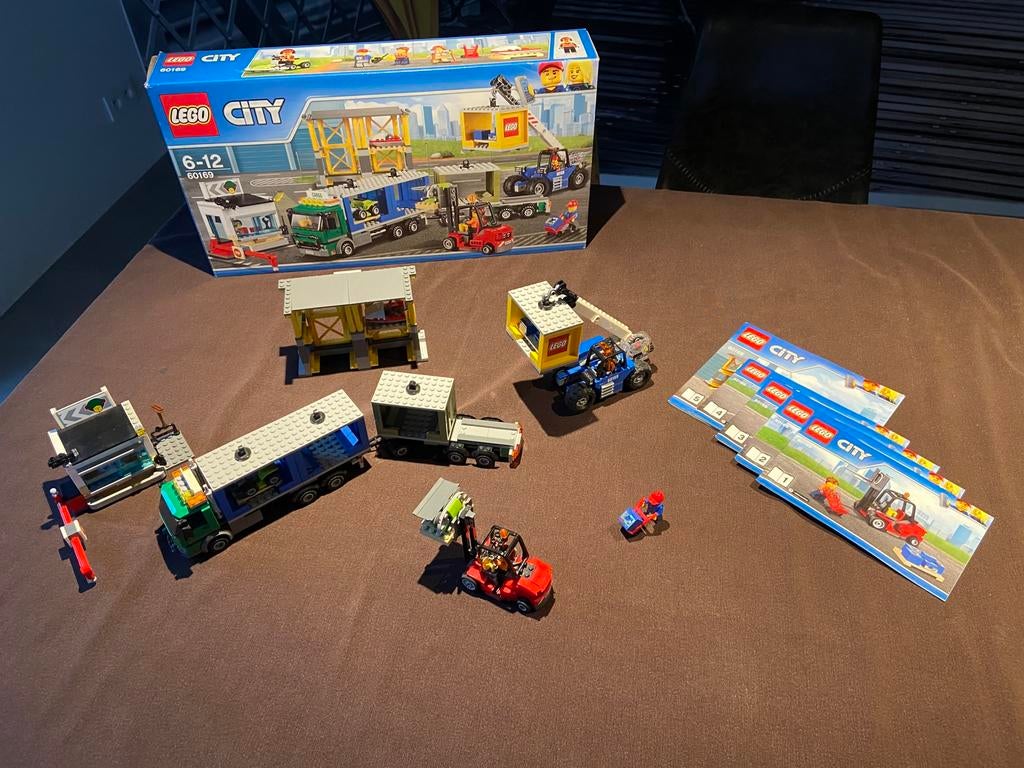 Lego City 60169 - Vrachtterminal, Ophalen, Zo goed als nieuw, Lego