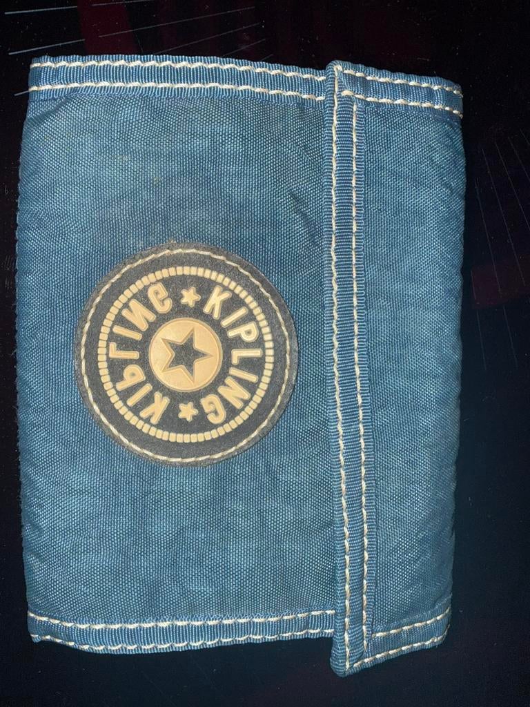 Kipling portefeuille, Enlèvement ou Envoi, Comme neuf, Bleu, Autres marques
